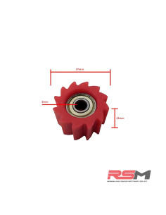 RODILLO CADENA EJE 8mm 37x24mm