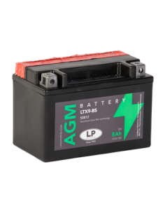 BATERIA LP LTX9-BS AGM SIN MANTENIMIENTO PACK ACIDO