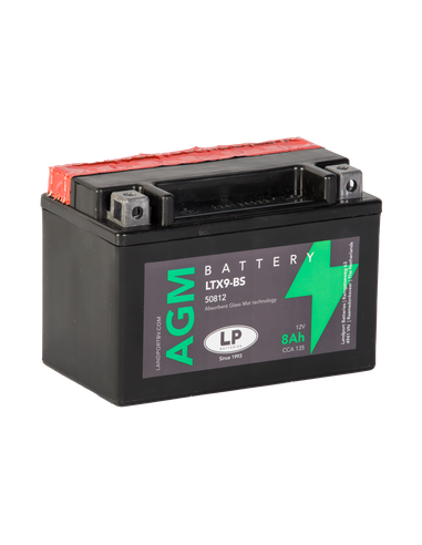 BATERIA LP LTX9-BS AGM SIN MANTENIMIENTO PACK ACIDO