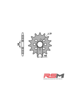 PIÑÓN DE ATAQUE PBR 15 DIENTES PASO 420 HONDA CRF150R