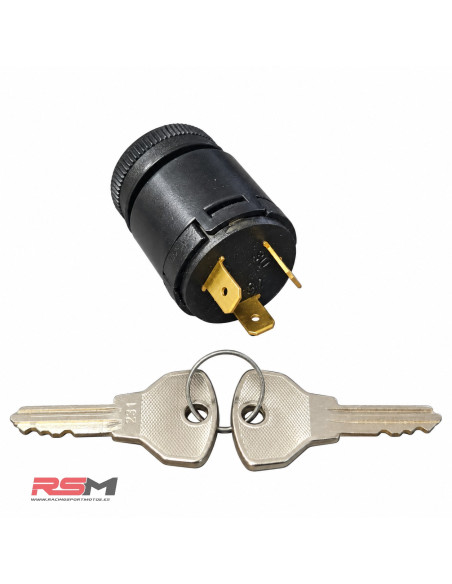 LLAVE CONTACTO VELOMOTOR 3 TERMINALES