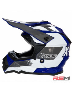 CASCO INFANTIL CROSS X-TREME RACING ECE 22.06 (Azul) 2