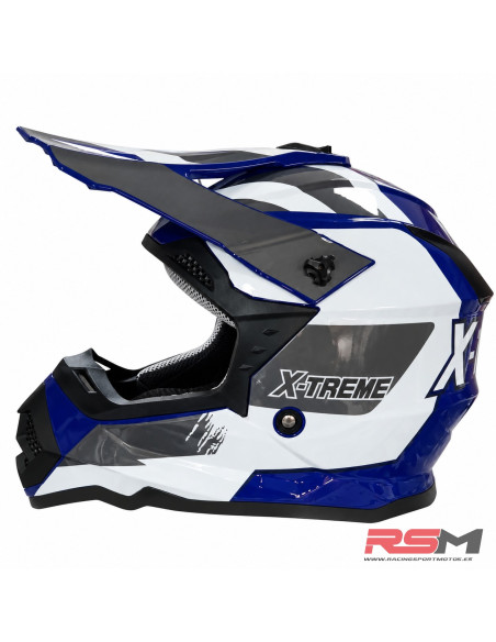 CASCO INFANTIL CROSS X-TREME RACING ECE 22.06 (Azul)