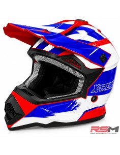 CASCO INFANTIL CROSS X-TREME RACING ECE 22.06 (Rojo)