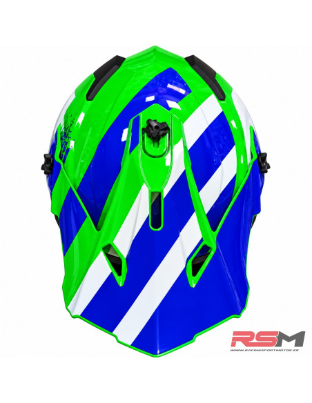 CASCO INFANTIL CROSS X-TREME RACING ECE 22.06 (Verde)