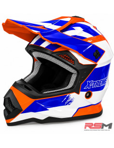 CASCO INFANTIL CROSS X-TREME RACING ECE 22.06 (Naranja)