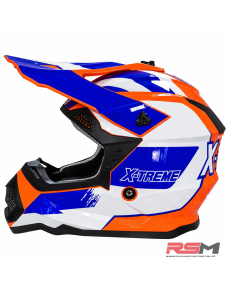 CASCO INFANTIL CROSS X-TREME RACING ECE 22.06 (Naranja)
