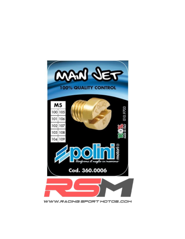 KIT CHICLE ALTA 5MM DELLORTO POLINI