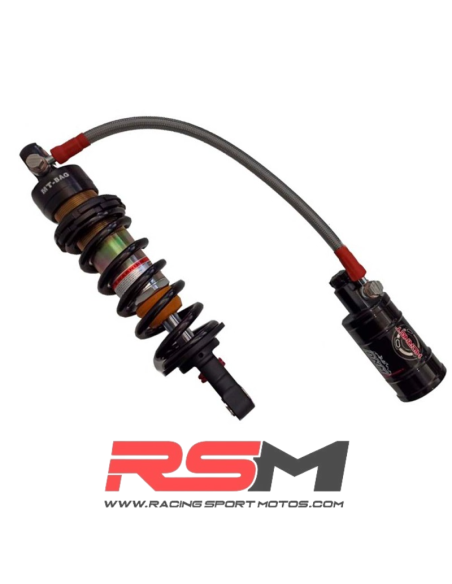 AMORTIGUADOR DNM 275mm 300lbs CON BOTELLA