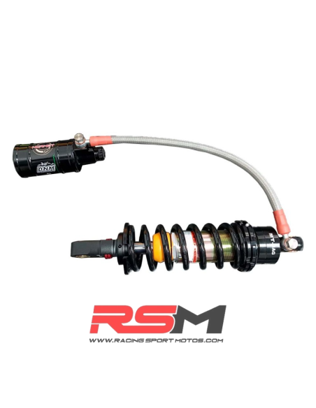 AMORTIGUADOR DNM 275mm 250lbs CON BOTELLA