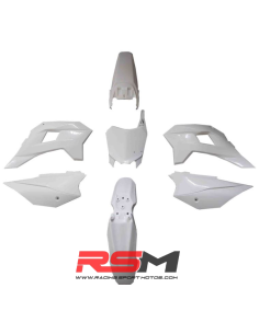 KIT PLASTICOS IMR KRZ 125 / 150 / 170 - BLANCO