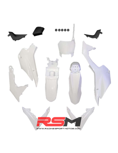 KIT PLASTICOS CRF110 / IMR SUPER COPA GP20 (BLANCO)