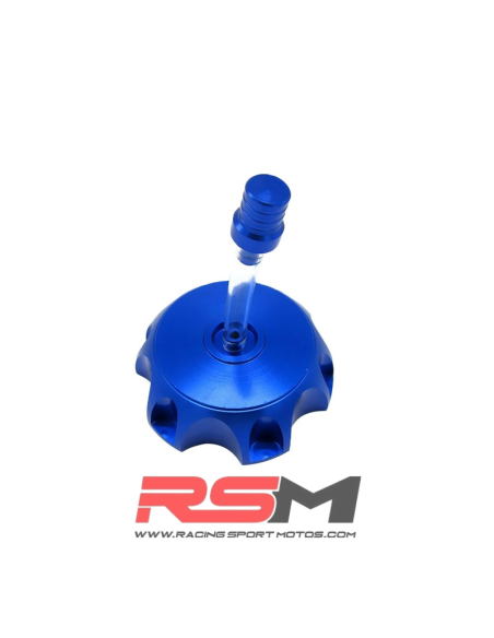 TAPON GASOLINA ALUMINIO + RESPIRADERO (DIFERENTES COLORES)