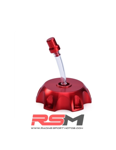 TAPON GASOLINA ALUMINIO + RESPIRADERO (DIFERENTES COLORES)