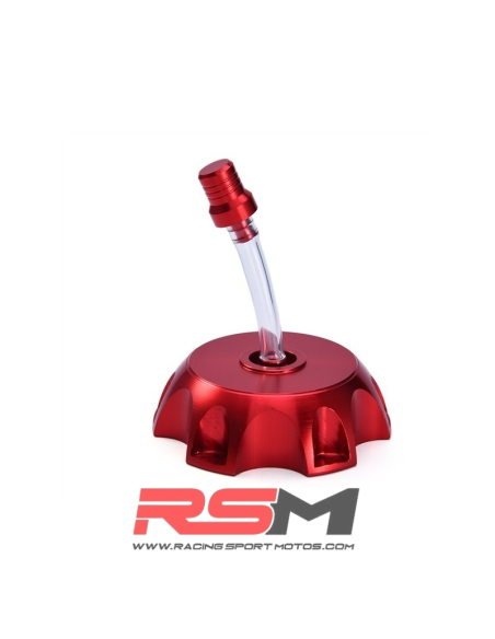 TAPON GASOLINA ALUMINIO + RESPIRADERO (DIFERENTES COLORES)
