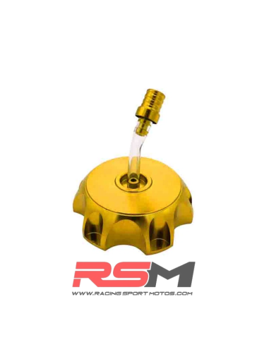 TAPON GASOLINA ALUMINIO + RESPIRADERO (DIFERENTES COLORES)