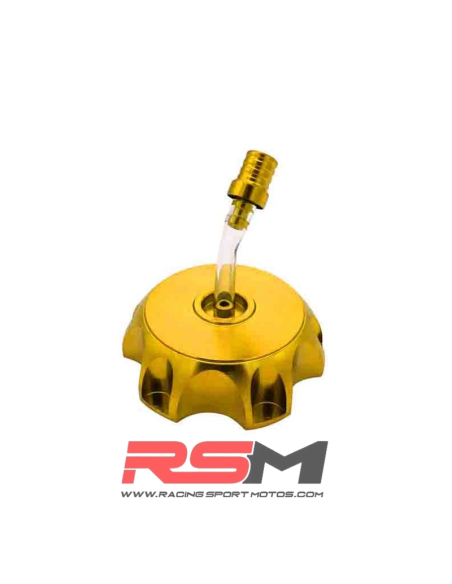 TAPON GASOLINA ALUMINIO + RESPIRADERO (DIFERENTES COLORES)