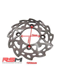 DISCO FRENO FLOREADO 190 MM