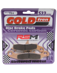 PASTILLAS FRENO GOLDFREN KAWASAKI KX 85