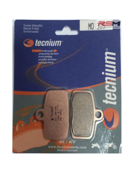 PASTILLAS FRENO PINZA FORMULA TECNIUM