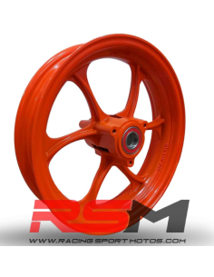 LLANTA 12" DELANTERA ULTRALIGERA (NARANJA FLUOR)