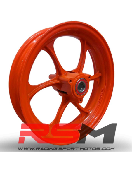 LLANTA 12" DELANTERA ULTRALIGERA (NARANJA FLUOR)