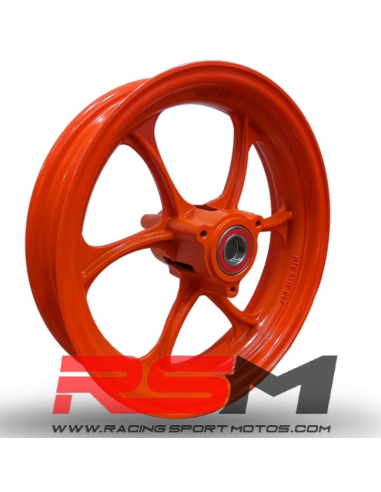 LLANTA 12" TRASERA ULTRALIGERA (NARANJA FLUOR)