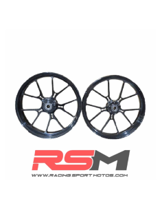 JUEGO LLANTAS 17" LIGERAS PM4/PROMO3/M5 (NEGRA) 3,5"- 2,5"