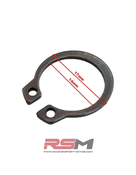 CIRCLIP EJE ARRANQUE / PIÑON ATAQUE MX50 9C