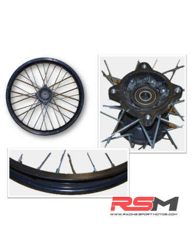 LLANTA CROSS TRASERA 14" ALUMINIO