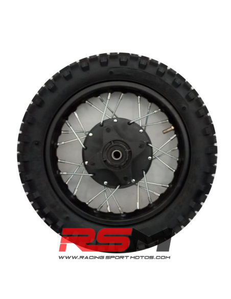 RUEDA TRASERA COMPLETA 10" JUNIOR 70c.c / 90c.c
