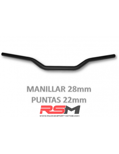 MANILLAR 28 MM TIPO ORIGEN CORSE 155/160CC 140 CC COPA
