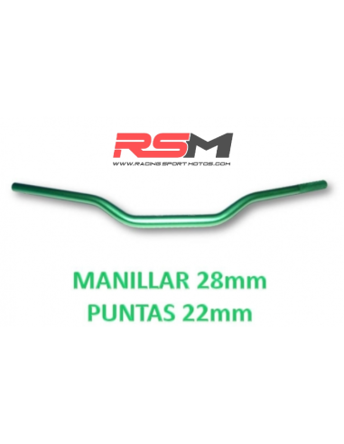 MANILLAR 28 MM TIPO ORIGEN CORSE 155/160CC 140 CC COPA