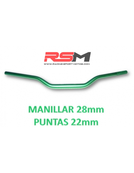 MANILLAR 28 MM TIPO ORIGEN CORSE 155/160CC 140 CC COPA