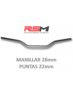 MANILLAR 28 MM TIPO ORIGEN CORSE 155/160CC 140 CC COPA 2