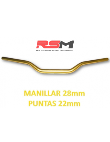 MANILLAR 28 MM TIPO ORIGEN CORSE 155/160CC 140 CC COPA