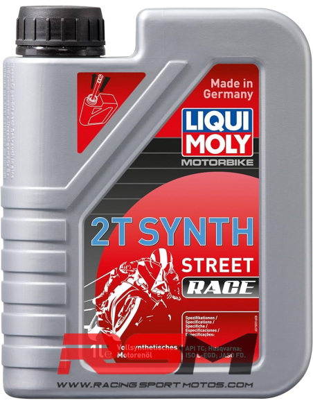 Aceite 2T Street Race Liqui Moly 1L