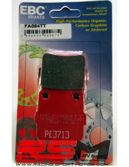PASTILLAS FRENO EBC FA084TT
