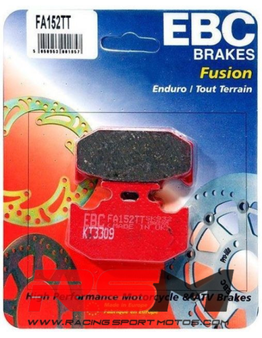 Pastillas de freno EBC FA152TT