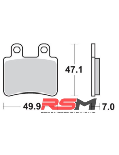 PASTILLAS FRENO SBS 167HM 2