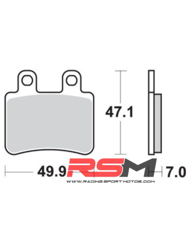 PASTILLAS FRENO SBS 167HM