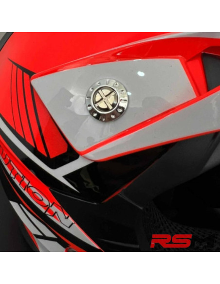CASCO NIÑO IMR MX ROJO GAMA EVOLUTION
