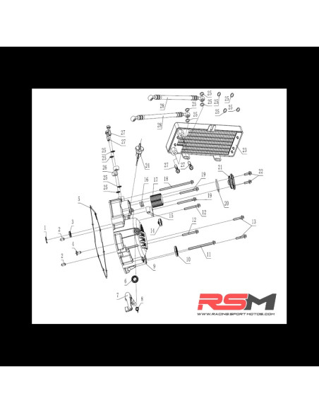 RETEN INTERNO 12X20X5 (3)TAPA EMBRAGUE 190Z