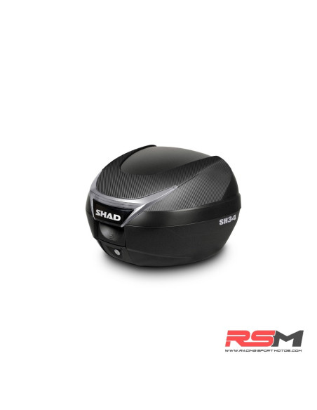 Baúl SHAD SH34 Tapa Carbono