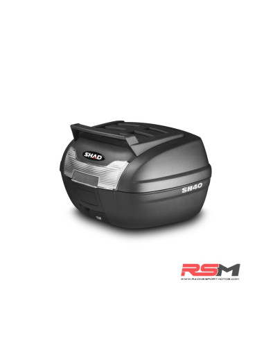 Baúl SHAD SH40 Cargo Negro/Negro