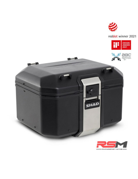 Baúl aluminio SHAD Terra Black 48L