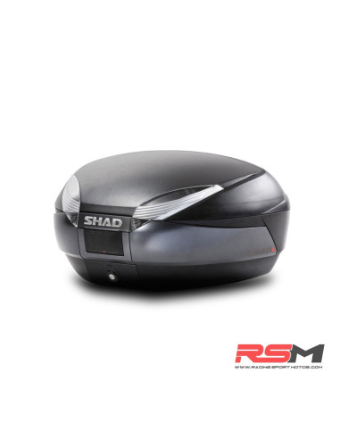 Baúl SHAD SH48DG gris oscuro / negro