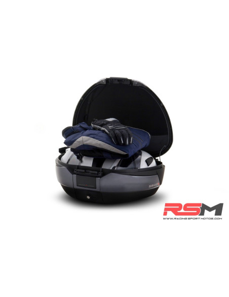 Baúl SHAD SH48DG gris oscuro / negro