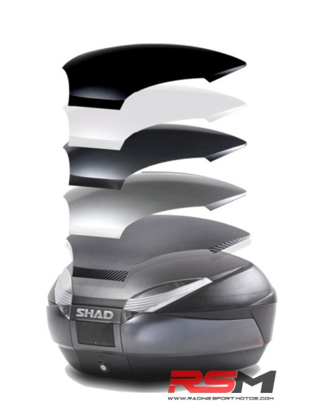 Baúl SHAD SH48DG gris oscuro / negro