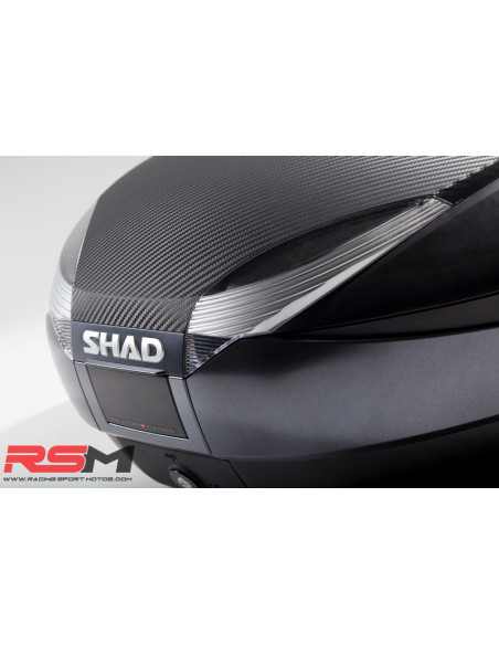 Baúl SHAD SH48DG gris oscuro / negro